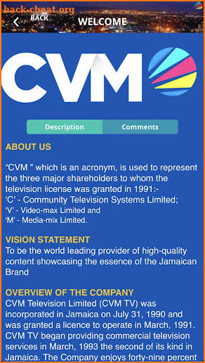 CVM TV screenshot