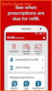 CVS Caremark screenshot