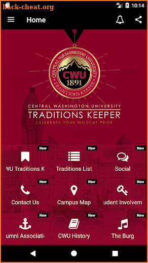 CWU Traditions Keeper screenshot