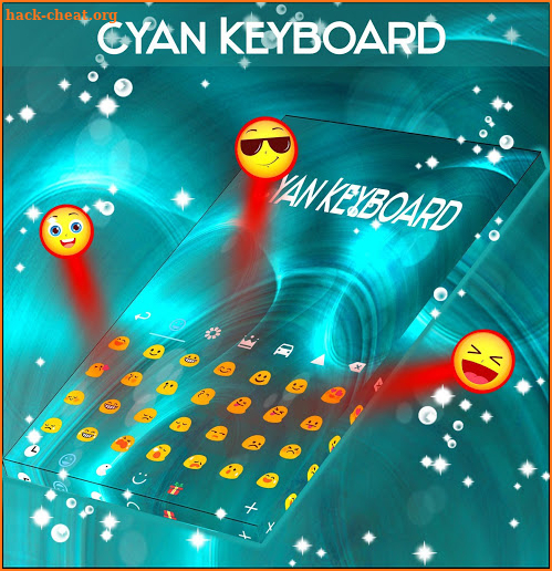 Cyan Keyboard screenshot