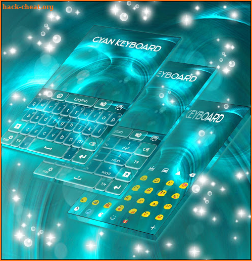 Cyan Keyboard screenshot