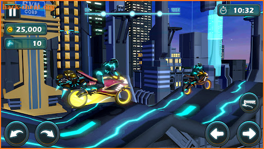 Cyber Bike Racing - Light Bike Stunt Racing Games screenshot