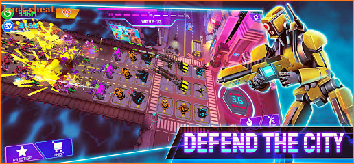Cyber Fusion - Idle Merge Defence screenshot