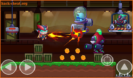 Cyber Hero: Robot Invaders screenshot