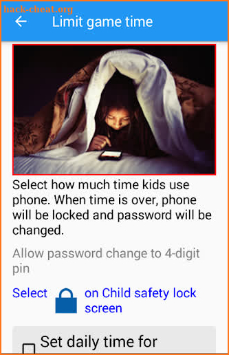 Cyber Katapa - parental control app, adult blocker screenshot