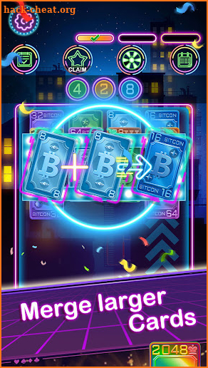 Cyber Merger: Neon Blast screenshot