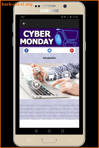 Cyber Monday Tips And Tricks 2018 screenshot