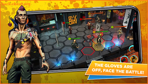 Cyber punk battle arena screenshot
