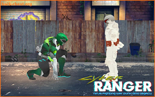 Cyber Ranger Ninja Fighting War Power Punk Dino screenshot
