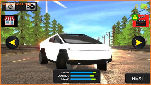 Cyber Truck Simulator screenshot