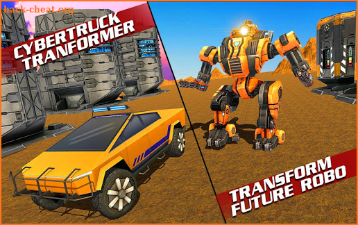Cyber Truck Transform Robot Shooting Game 2020 screenshot