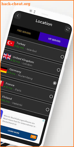 Cyber VPN - Fast and Stable screenshot