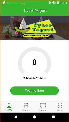 Cyber Yogurt Rewards screenshot