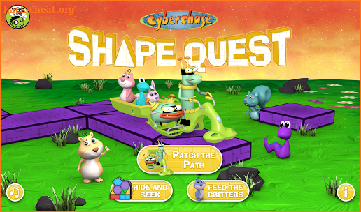 CyberChase Shape Quest! screenshot
