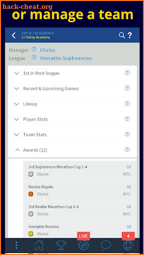CyberDunk 2 Basketball Manager screenshot