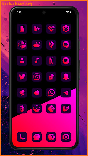 CyberGLAM - Icon Pack screenshot