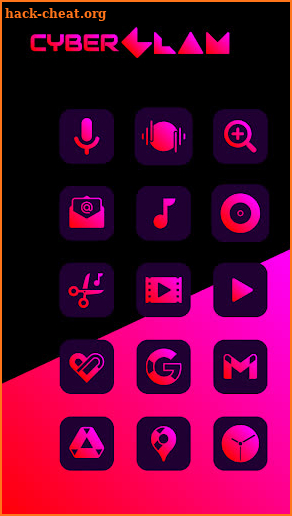 CyberGLAM - Icon Pack screenshot