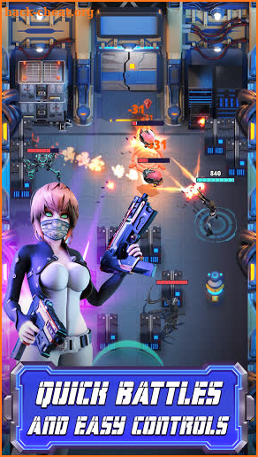 Cyberpunk Hero: Epic Roguelike screenshot