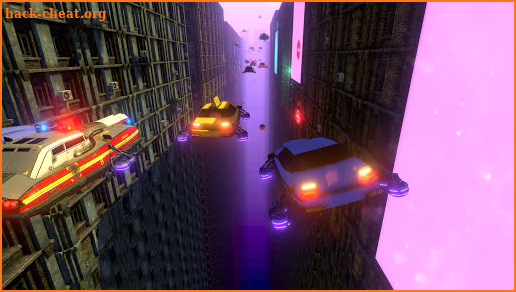 Cyberpunk Racing: Flying Racer screenshot