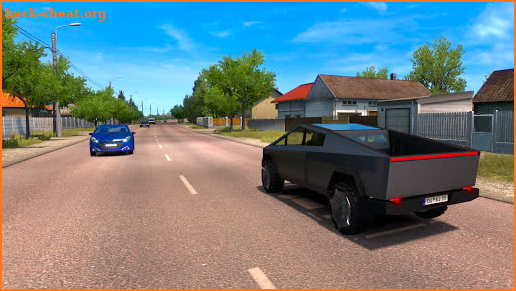 CyberTruck Electric Car Driving Simulator 2020 screenshot