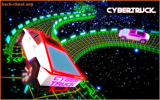 Cybertruck Sky Stunts: Celestial Tracks screenshot