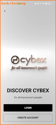 CYBEX SensorSafe screenshot