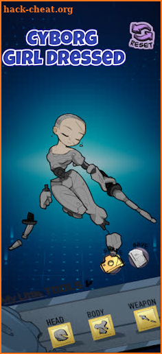 Cyborg Girl Dressed screenshot
