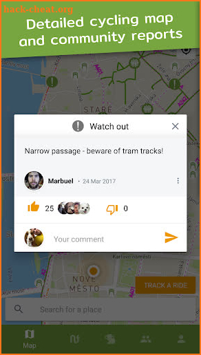Cyclers: Navigation & Community for Cyclists screenshot