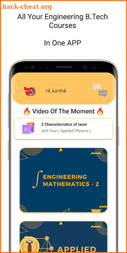 Cynohub - Btech Engineering Courses Learning app screenshot
