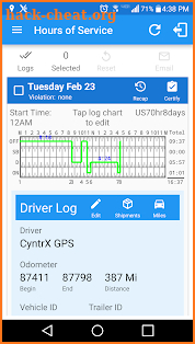 CyntrX ELD Pro screenshot