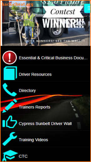 Cypress/Sunbelt Driver screenshot
