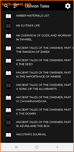 Cyrodiil Tales - Elder Scrolls screenshot