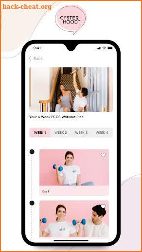 Cysterhood: PCOS Weight Loss screenshot