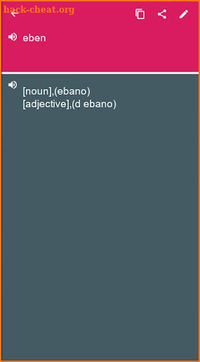 Czech - Italian Dictionary (Dic1) screenshot