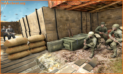D-Day World War 2 Army Games: Ghost of WW2 Games screenshot