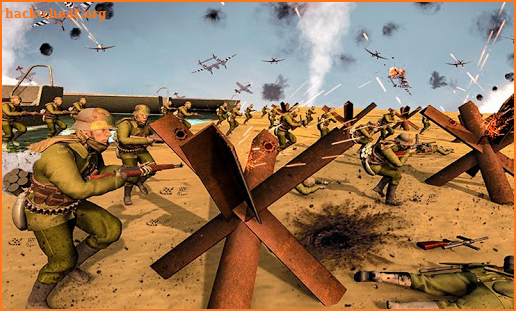 D-Day World War 2 Battle: WW2 Shooting Game 3D screenshot