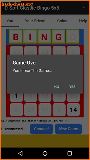D-Soft Classic Bingo 5x5 screenshot
