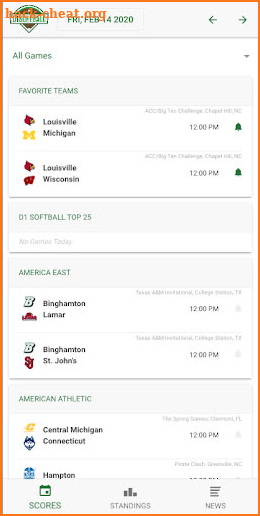 D1 Softball screenshot