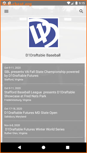 D1Draftable Baseball screenshot