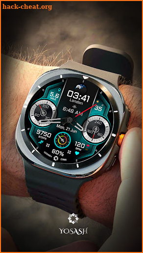 D385 Analog Watch face screenshot