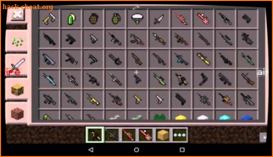 Da GUNS mod for MCPE screenshot