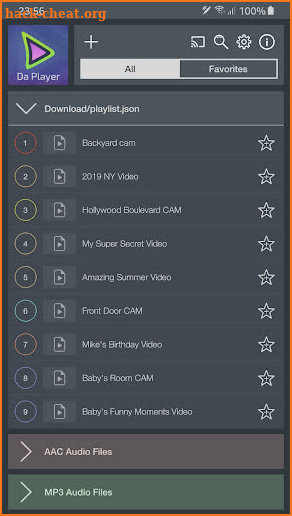 Da Player - Video and live stream player screenshot