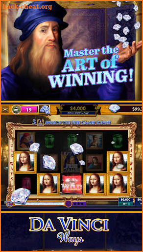 Da Vinci Diamonds Casino – Best Free Slot Machines screenshot