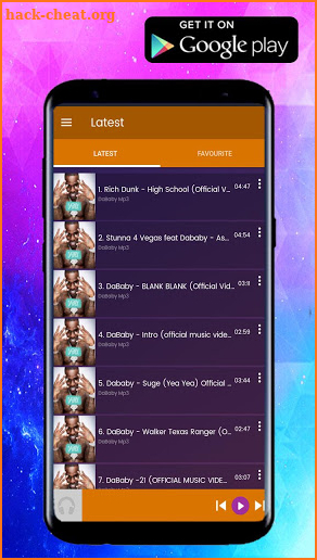 DaBaby Popular Songs Offline Music screenshot