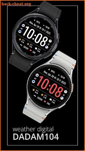 DADAM104 Weather Digital Watch screenshot