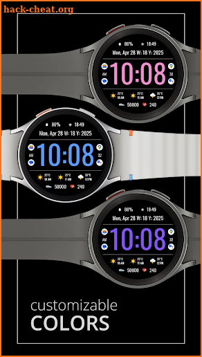 DADAM104 Weather Digital Watch screenshot