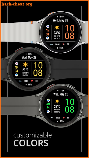 DADAM105 Weather Digital Watch screenshot