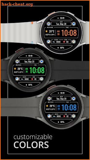 DADAM106 Weather Digital Watch screenshot
