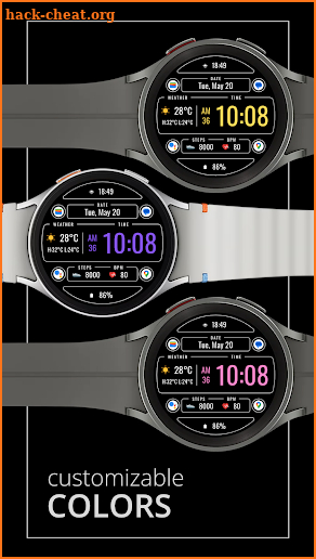 DADAM106 Weather Digital Watch screenshot