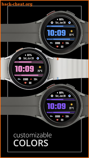 DADAM108 Digital Watch Face screenshot